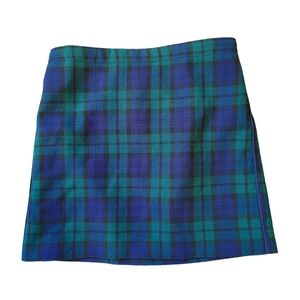 NWT Vineyard Vines Plaid Mini Skirt (Wool Blend)
